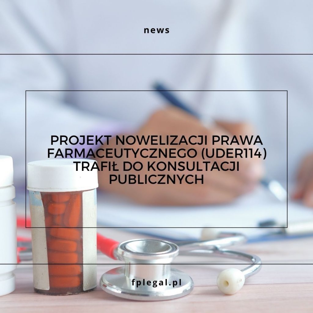 Projekt nowelizacji prawa farmaceutycznego